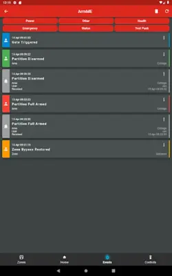 ArmME Security App android App screenshot 2